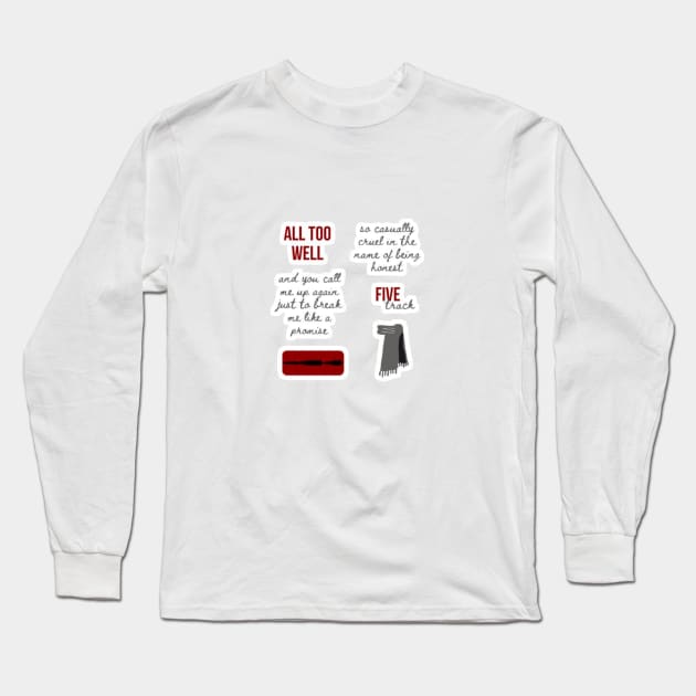 All Too Well Long Sleeve T-Shirt by nour-trend